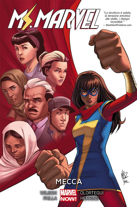 Mecca. Ms. Marvel. Vol. 8 - G. Willow Wilson,Marco Failla,Diego Olortegui - copertina