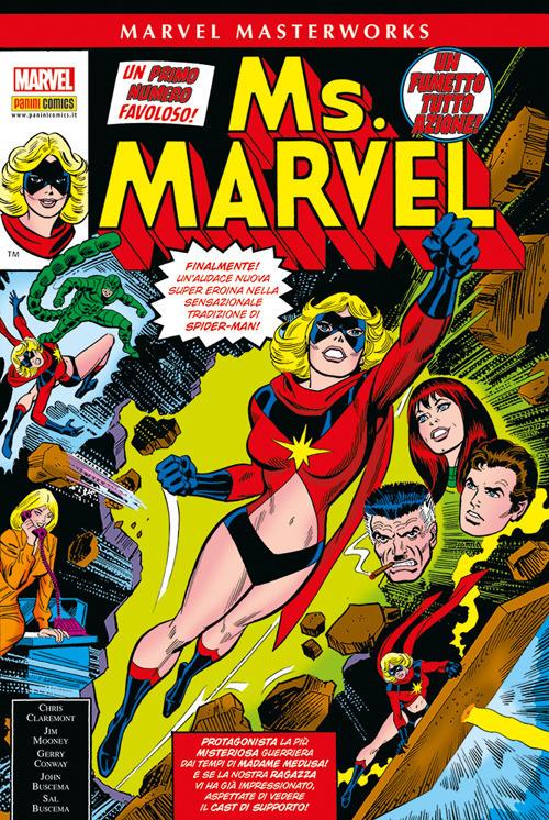 Ms. Marvel. Vol. 1 - Chris Claremont,Jim Mooney,Gerry Conway - copertina