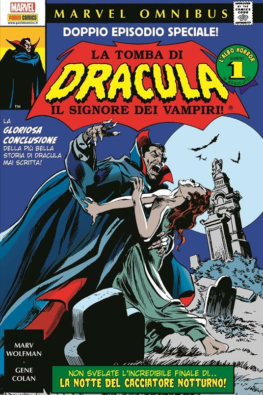 La tomba di Dracula. Vol. 2 - Marv Wolfman,Gene Colan - copertina