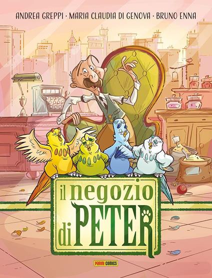 Il negozio di Peter - Andrea Greppi,Maria Claudia Di Genova,Bruno Enna - copertina