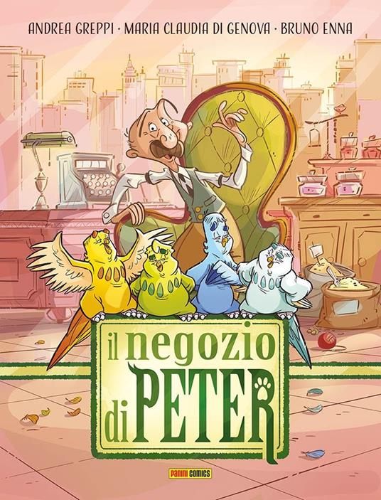 Il negozio di Peter - Andrea Greppi,Maria Claudia Di Genova,Bruno Enna - copertina