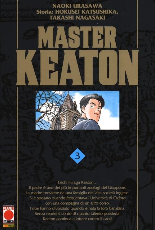 Master Keaton. Vol. 3 - Naoki Urasawa,Hokusei Katsushika,Takashi Nagasaki - copertina