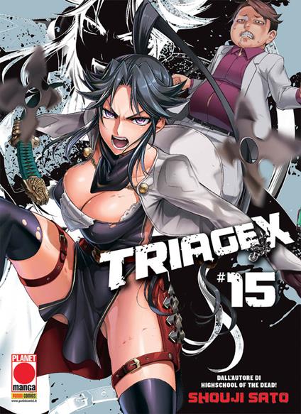 Triage X. Vol. 15 - Shouji Sato - copertina