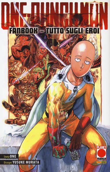 One-Punch Man. Fanbook. Tutto sugli eroi. Con adesivi - One - copertina