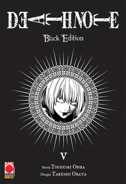 Death Note. Black edition. Vol. 5 - Takeshi Obata,Tsugumi Ohba - copertina