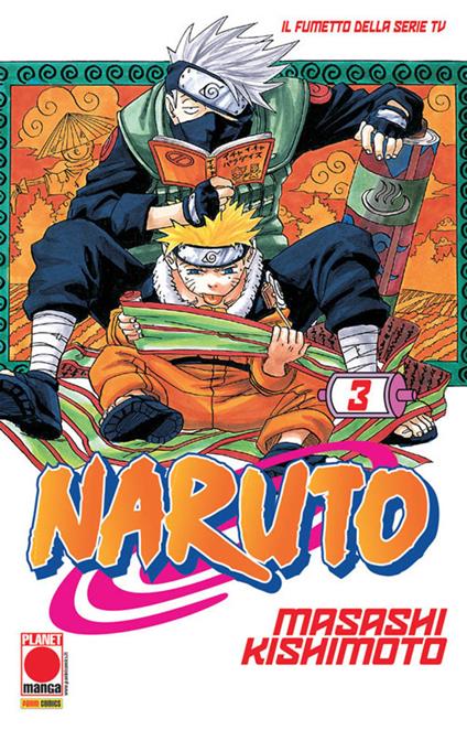 Naruto. Vol. 3 - Masashi Kishimoto - copertina
