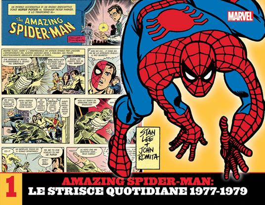 Amazing Spider-Man. Le strisce quotidiane. Vol. 1: 1977-1979. - Stan Lee,John Jr. Romita - copertina
