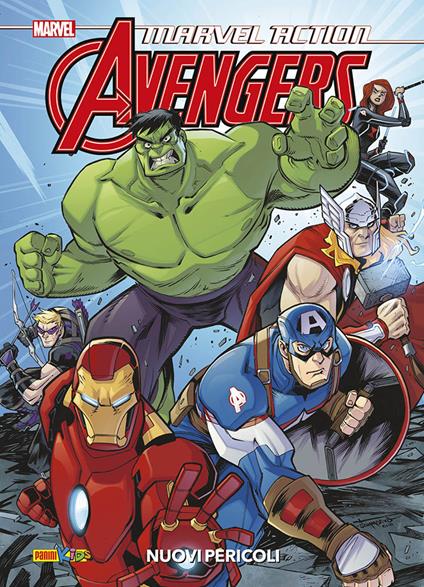 Avengers. Marvel action. Vol. 1: Nuovi pericoli - copertina