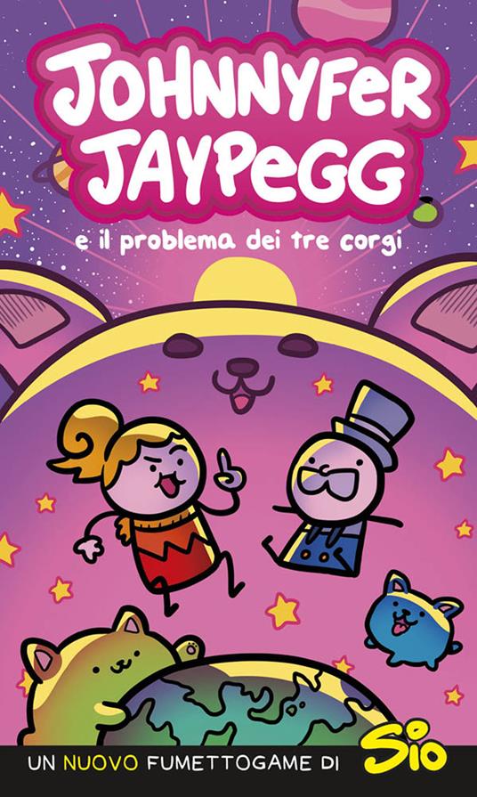 Johnnyfer Jaypegg e il mistero dei tre corgi - Simone Albrigi - copertina