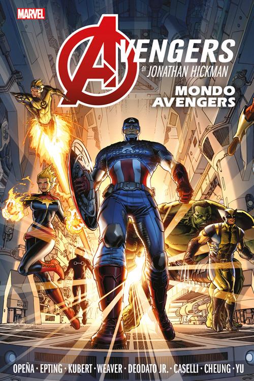 Mondo Avengers. Avengers. Vol. 1 - Jonathan Hickman,Adam Kubert,Jerome Opeña - copertina
