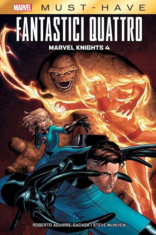Fantastici quattro. Vol. 4: Marvel Knights 4. - Roberto Aguirre-Sacasa,Steve McNiven - copertina