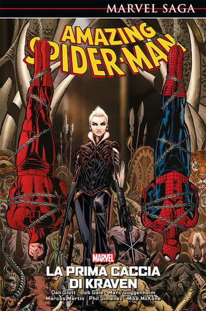La prima caccia di Kraven. Amazing Spider-Man - Phil Jimenez,Marc Guggenheim,Marcos Martin - copertina
