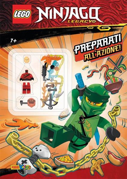 Preparati all'azione! Lego Ninjago. Legacy. Con Giocattolo - copertina