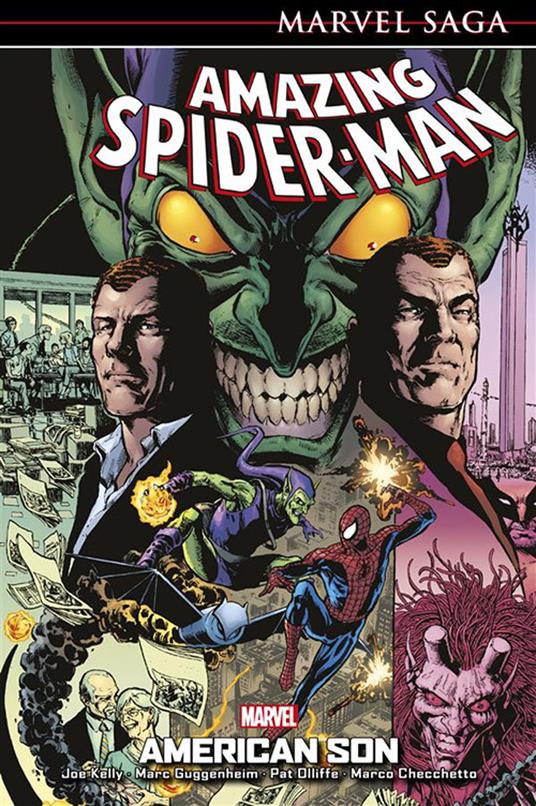 American son. Amazing Spider-Man - Marc Guggenheim,Roger Stern,Marco Checchetto - copertina