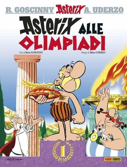 Asterix alle Olimpiadi. Vol. 12 - René Goscinny,Albert Uderzo - copertina