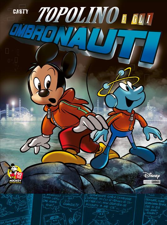 Topolino e gli ombronauti - Casty - copertina