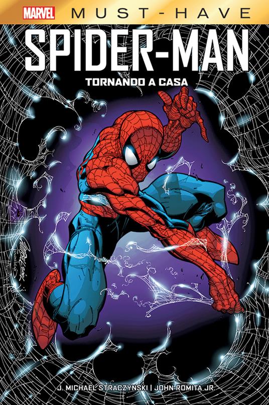 Tornando a casa. Spider-Man - J. Michael Straczynski,John Jr. Romita - copertina