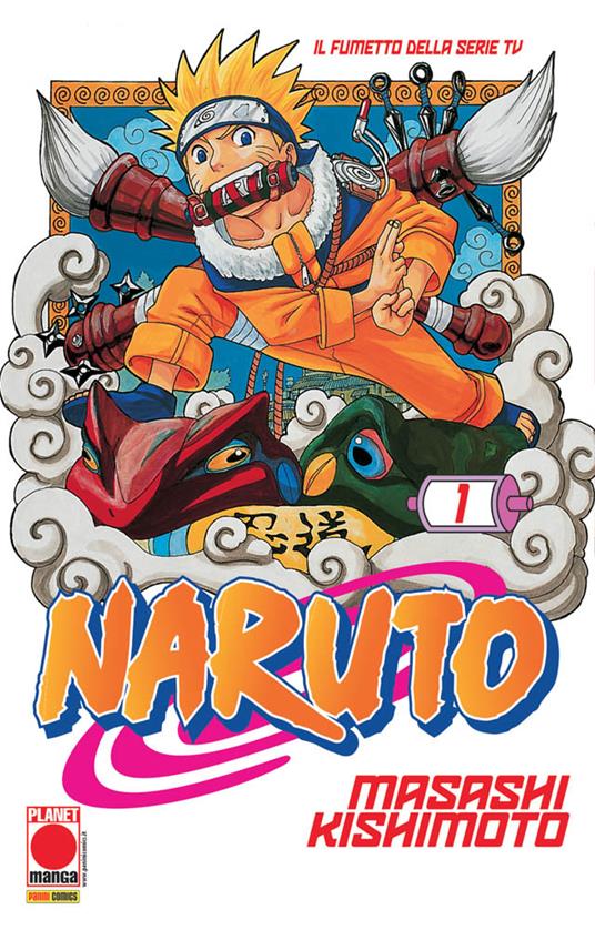 Naruto. Vol. 1 - Masashi Kishimoto - copertina