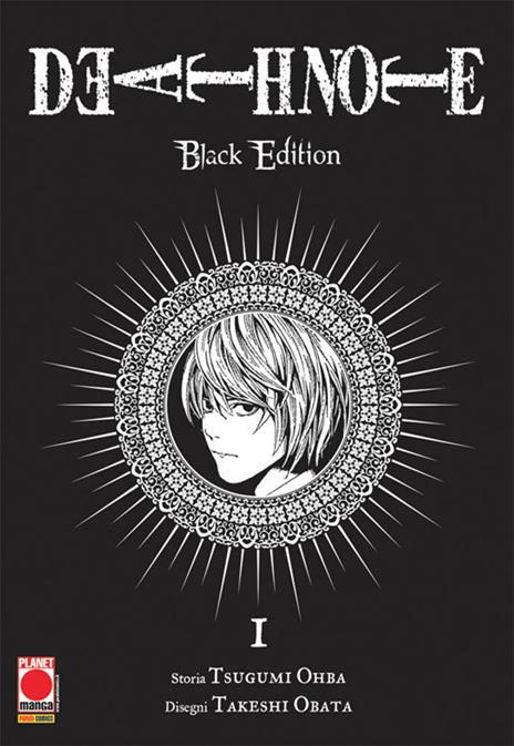 Death Note. Black edition. Vol. 1 - Takeshi Obata,Tsugumi Ohba - copertina
