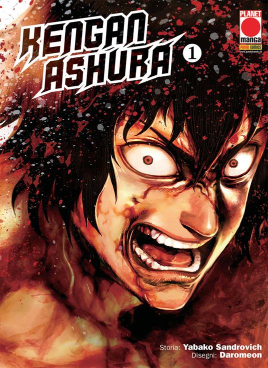 Kengan Ashura. Vol. 1 - Yabako Sandrovich - copertina