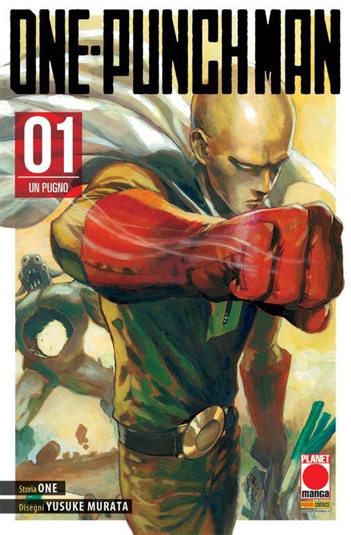 One-Punch Man. Vol. 1: Un pugno - One - copertina