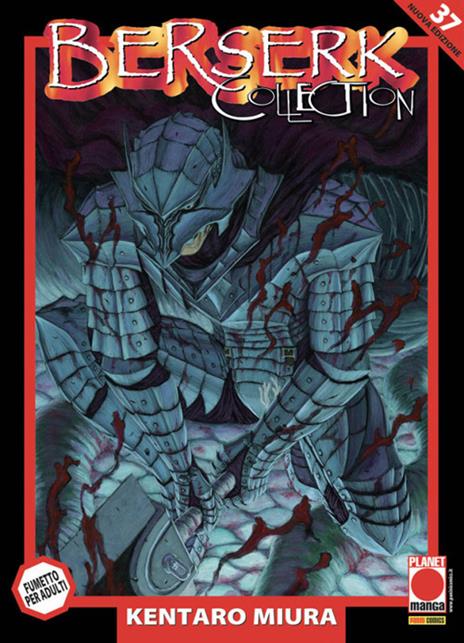 Berserk collection. Serie nera. Vol. 37 - Kentaro Miura - copertina