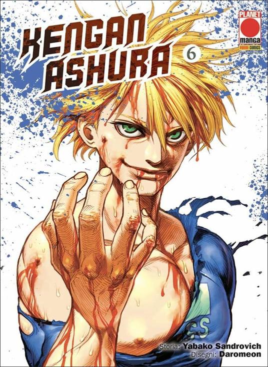 Kengan Ashura. Vol. 6 - Yabako Sandrovich - copertina