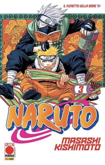 Naruto. Vol. 3 - Masashi Kishimoto - copertina
