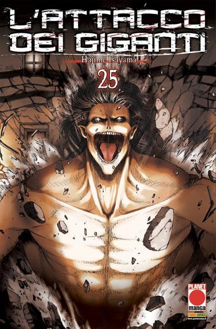 L' attacco dei giganti. Vol. 25 - Hajime Isayama - copertina