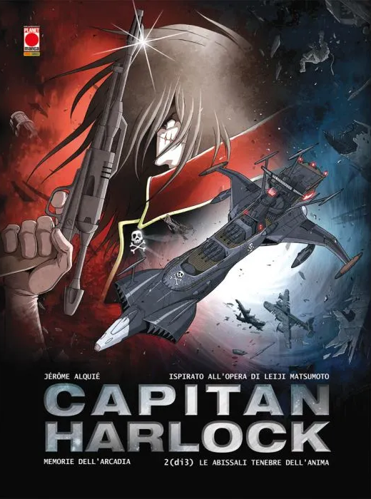 洋書 Capitan Harlock e il potere di Sleipnir Capitan Harlock e il