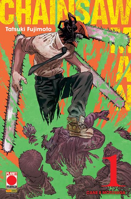 Chainsaw Man. Vol. 1: Cane e motosega - Tatsuki Fujimoto - copertina