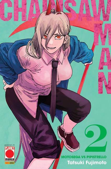 Chainsaw Man. Vol. 2: Motosega vs pipistrello - Tatsuki Fujimoto - copertina