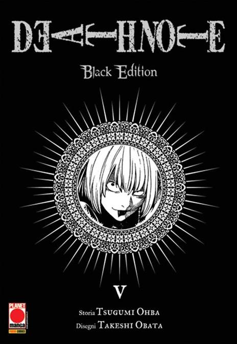 Death Note. Black edition. Vol. 5 - Takeshi Obata,Tsugumi Ohba - copertina