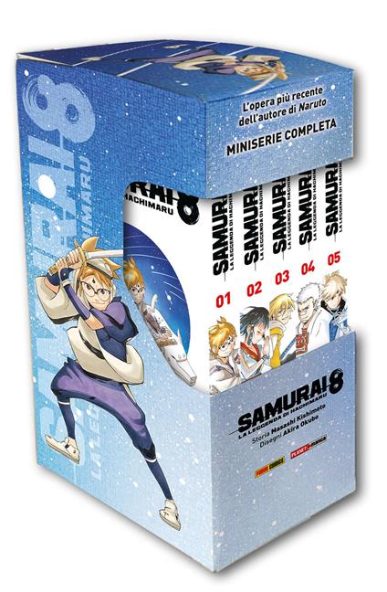 Samurai 8. La leggenda di Hachimaru. Cofanetto. Vol. 1-5 - Masashi Kishimoto - copertina