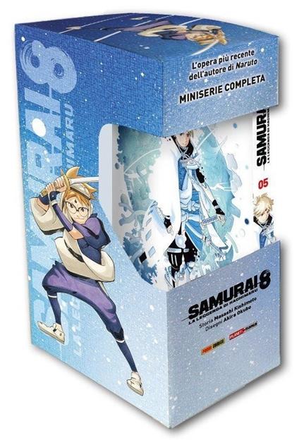 Samurai 8. La Leggenda di Hachimaru. Cofanetto vuoto - copertina