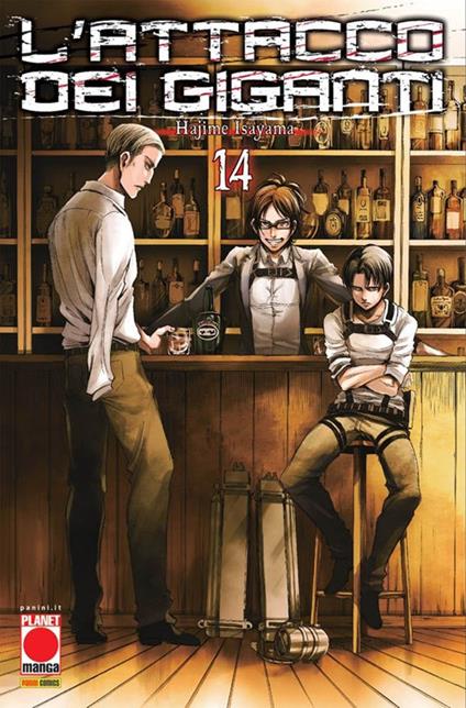L'attacco dei giganti. Vol. 14 - Hajime Isayama - copertina