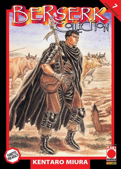 Berserk collection. Serie nera. Vol. 7 - Kentaro Miura - copertina