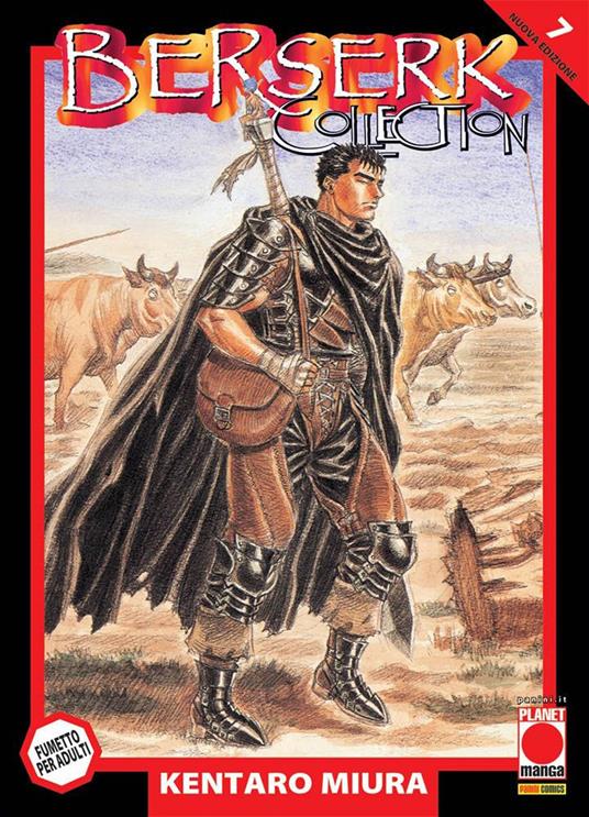 Berserk collection. Serie nera. Vol. 7 - Kentaro Miura - copertina