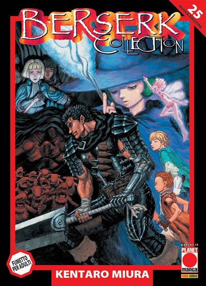 Berserk collection. Serie nera. Vol. 25 - Kentaro Miura - copertina