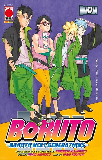 Boruto. Naruto next generations. Vol. 11 - Masashi Kishimoto,Ukyo Kodachi - copertina