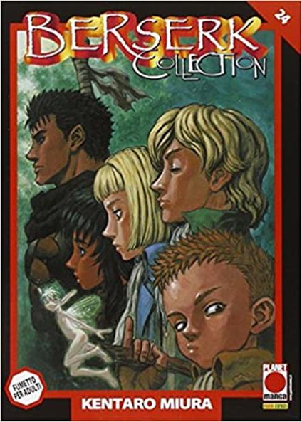 Berserk collection. Serie nera. Vol. 24 - Kentaro Miura - copertina