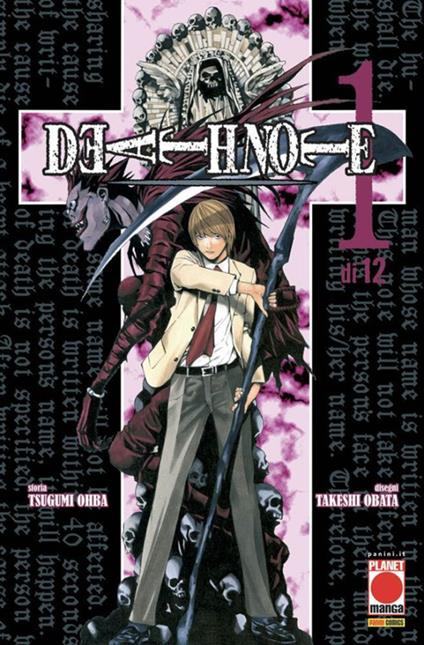 Death note. Vol. 1 - Takeshi Obata,Tsugumi Ohba - copertina