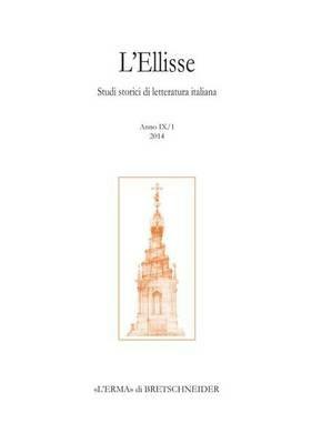 L' Ellisse. Studi storici di letteratura italiana (2014). Vol. 9: 001. - copertina