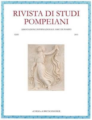 Rivista di studi pompeiani (2013). Vol. 24 - copertina