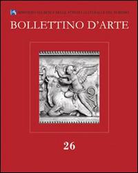 Bollettino d'arte (2015). Vol. 26 - copertina