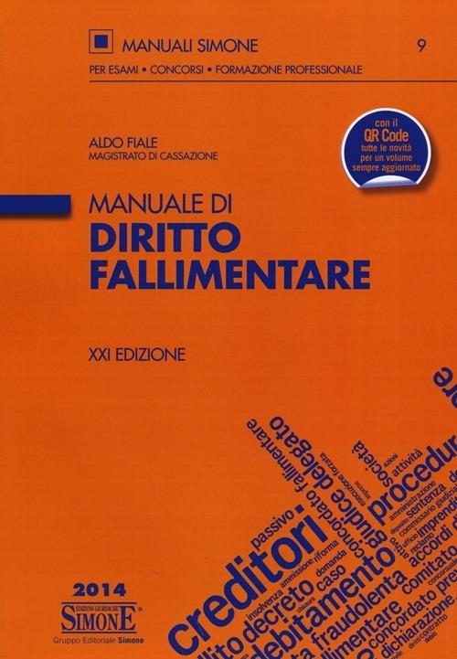 Manuale di diritto fallimentare - Aldo Fiale - copertina