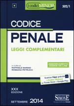 Codice penale. Leggi complementari. Con aggiornamento online
