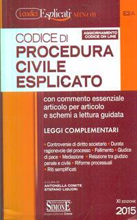Codice di procedura civile esplicato. Ediz. minor. Con aggiornamento online