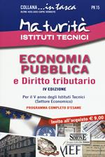 Maturità Istituti Tecnici. Economia pubblica e diritto tributario