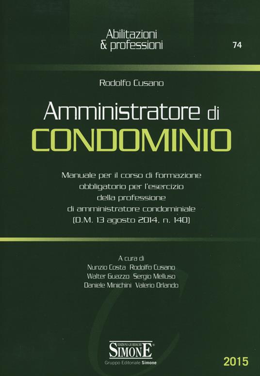 Amministratore di condominio - copertina